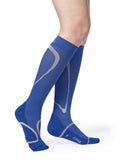 Bas de compression sport Sigvaris 412 performance pour Homme