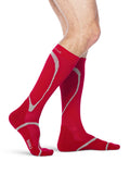 Bas de compression sport Sigvaris 412 performance pour Femme