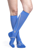 Bas de compression sport Sigvaris 412 performance pour Femme