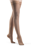 Bas de compression 15-20mmhg Sigvaris 841 Soft Opaque pour femme (Mi-cuisse)